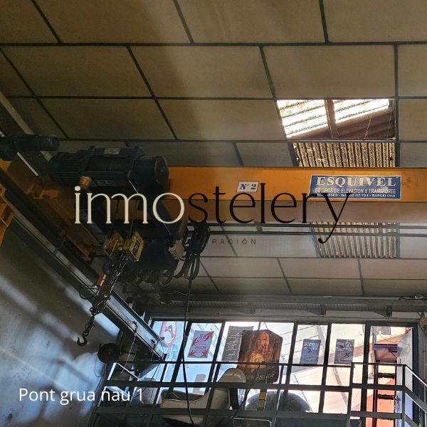 2 Naves Industriales en venta zona La Maquinista BCN