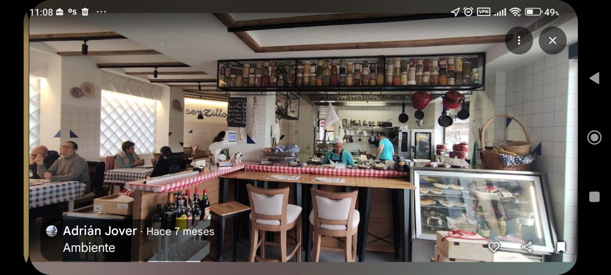 Restaurante nuevo en Valencia, traspaso por enfermedad.