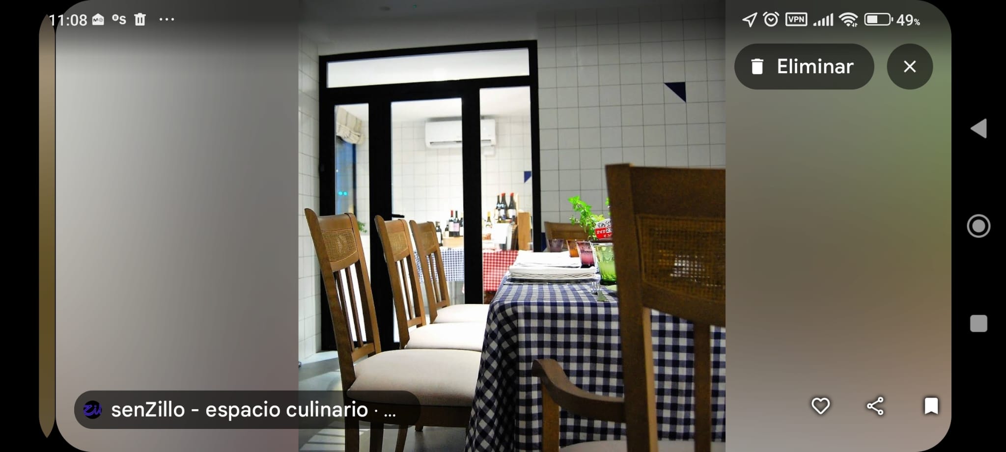 Restaurante nuevo en Valencia, traspaso por enfermedad.